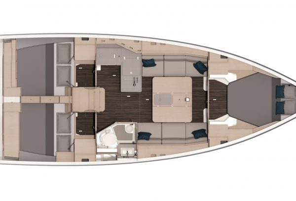 Dufour 3-cabine